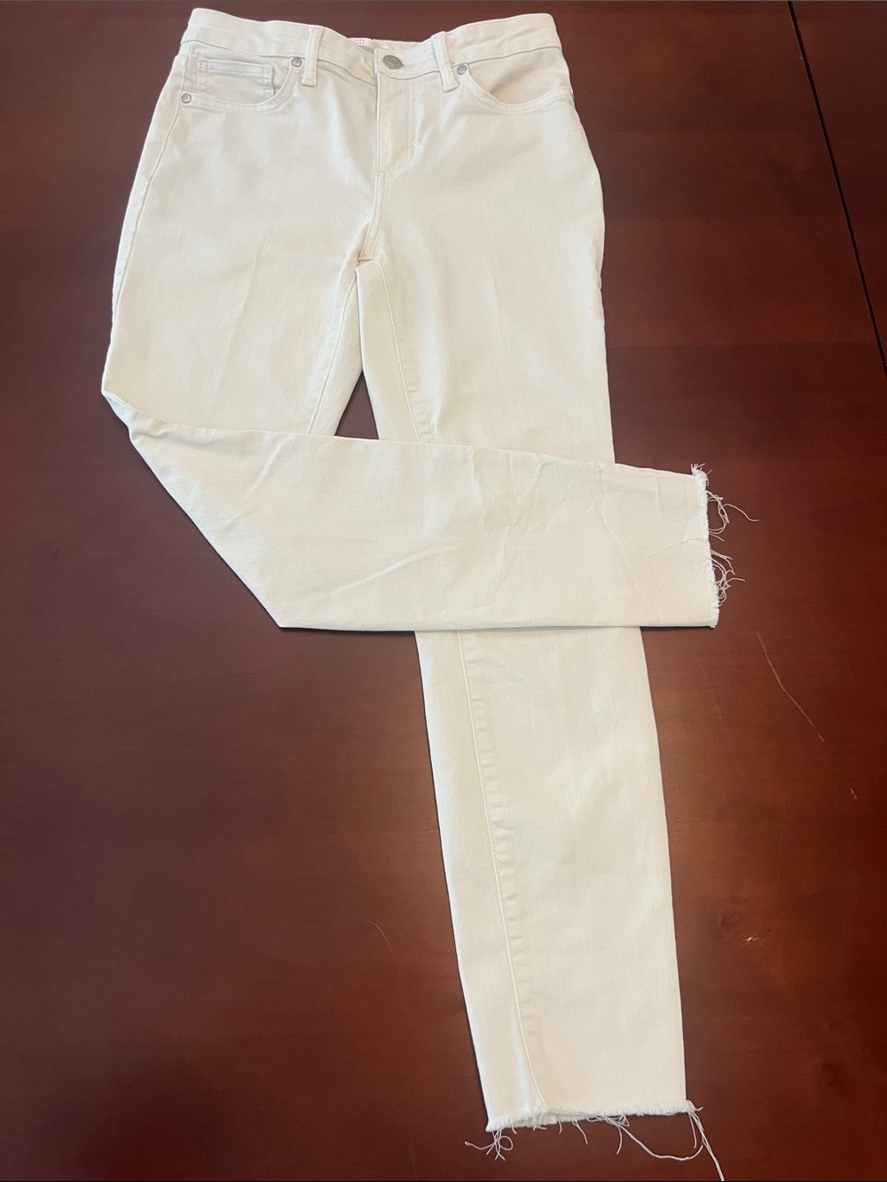 LC Lauren Conrad White Skinny Jeans